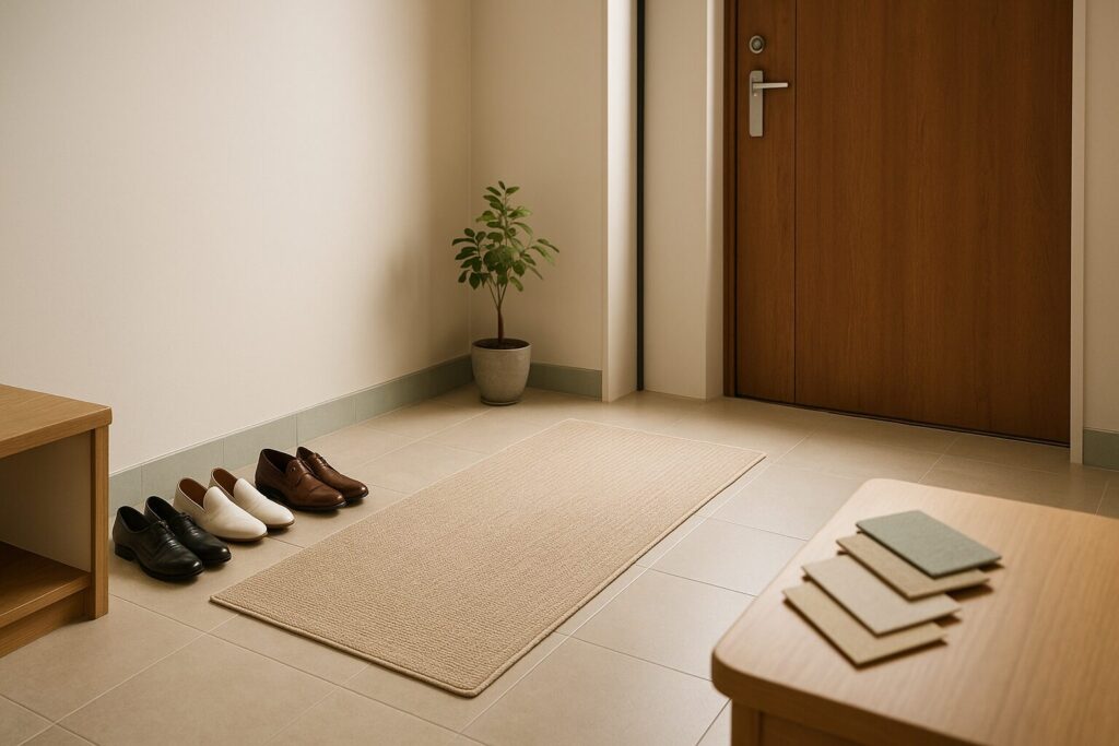 玄関マットの色選らびのコツは？