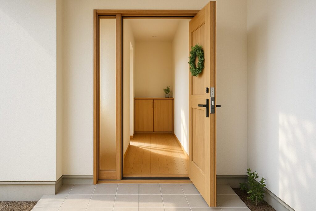 玄関リースを飾りたい｜風水の基本編