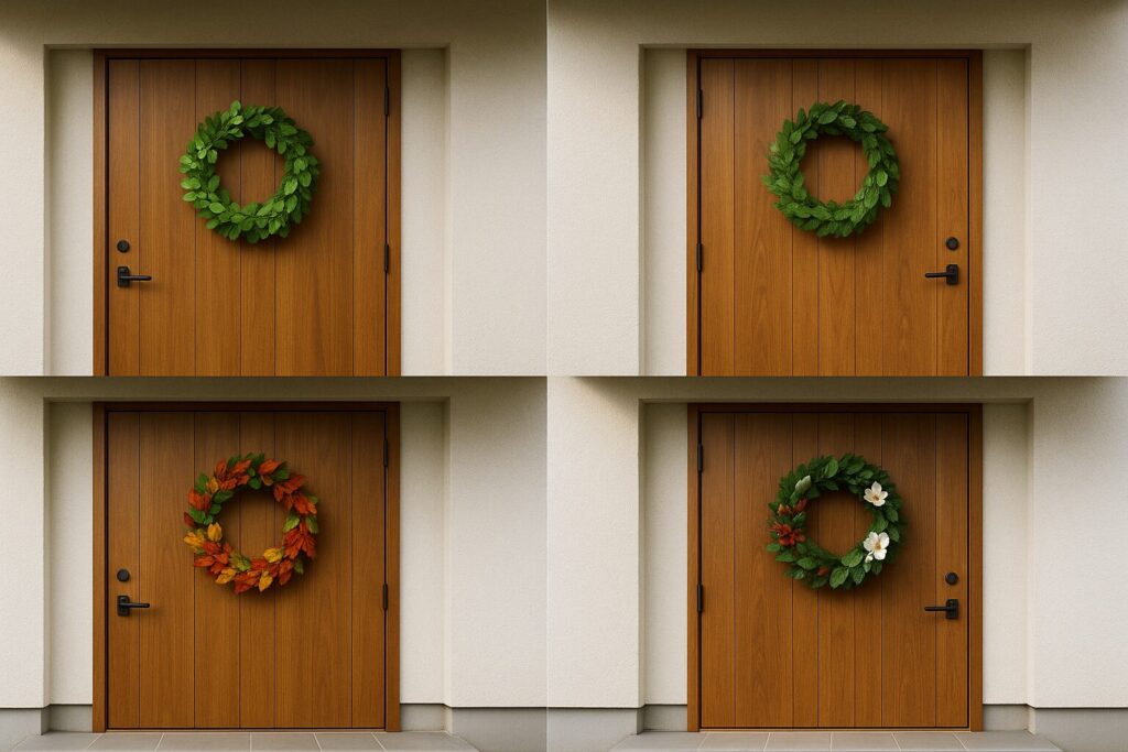 玄関リースを飾りたい｜風水実践編
