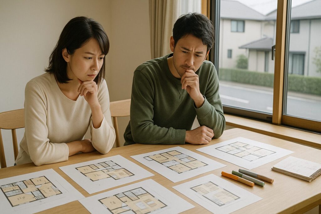 積水ハウスの35坪の間取りで迷う理由