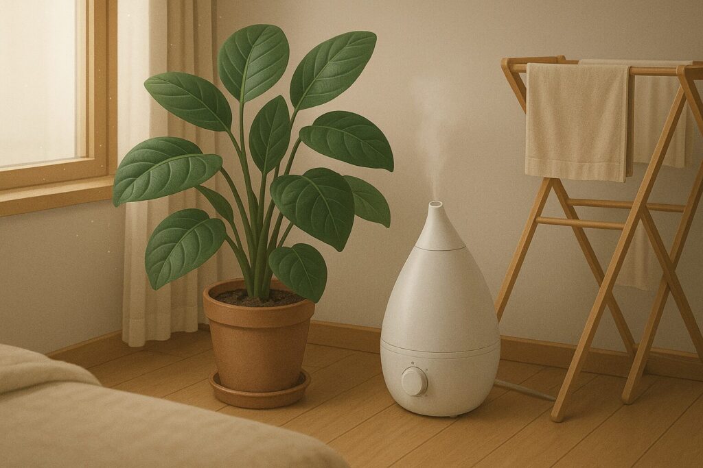 寝室に観葉植物を置いたときの健康リスクの整理