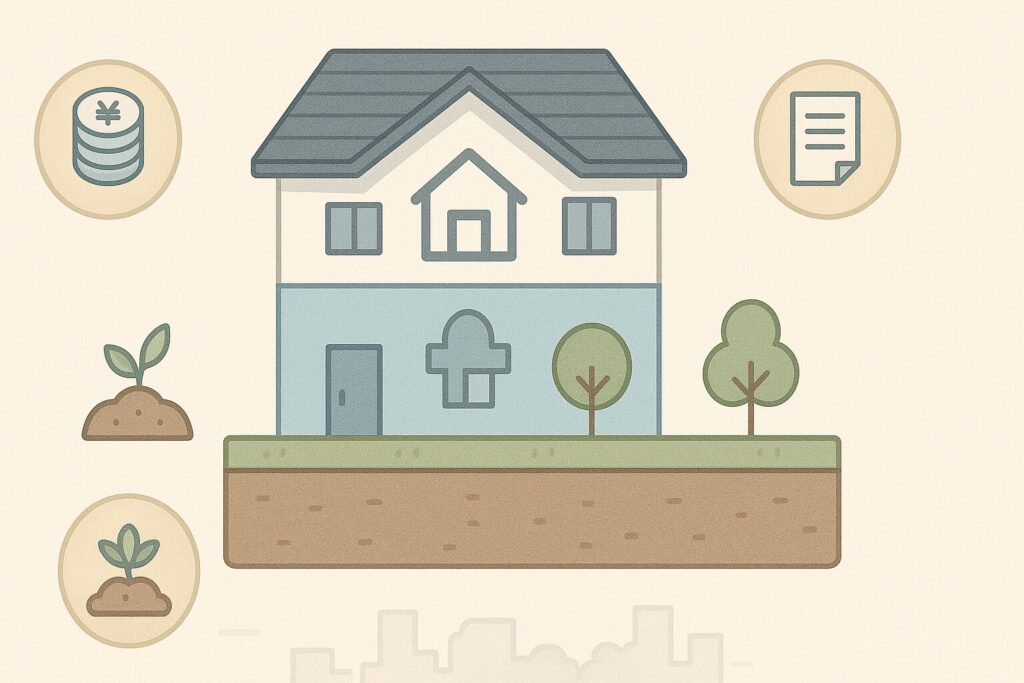 一条工務店｜土地と建物の配分を整理