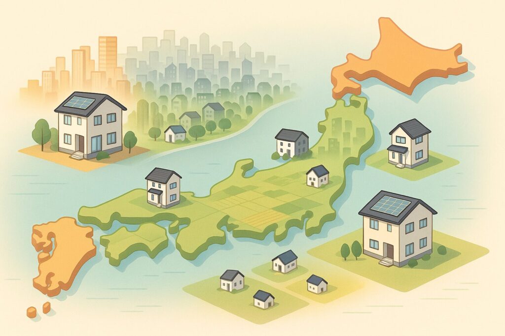 一条工務店｜地域別に変わる土地予算