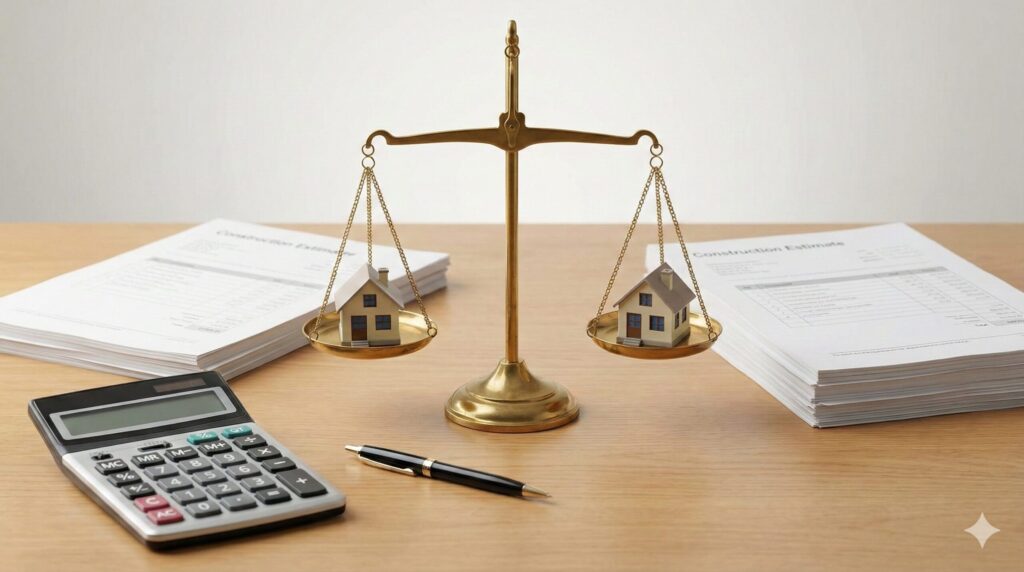 積水ハウスとヘーベルハウス比較は同条件見積で揃える