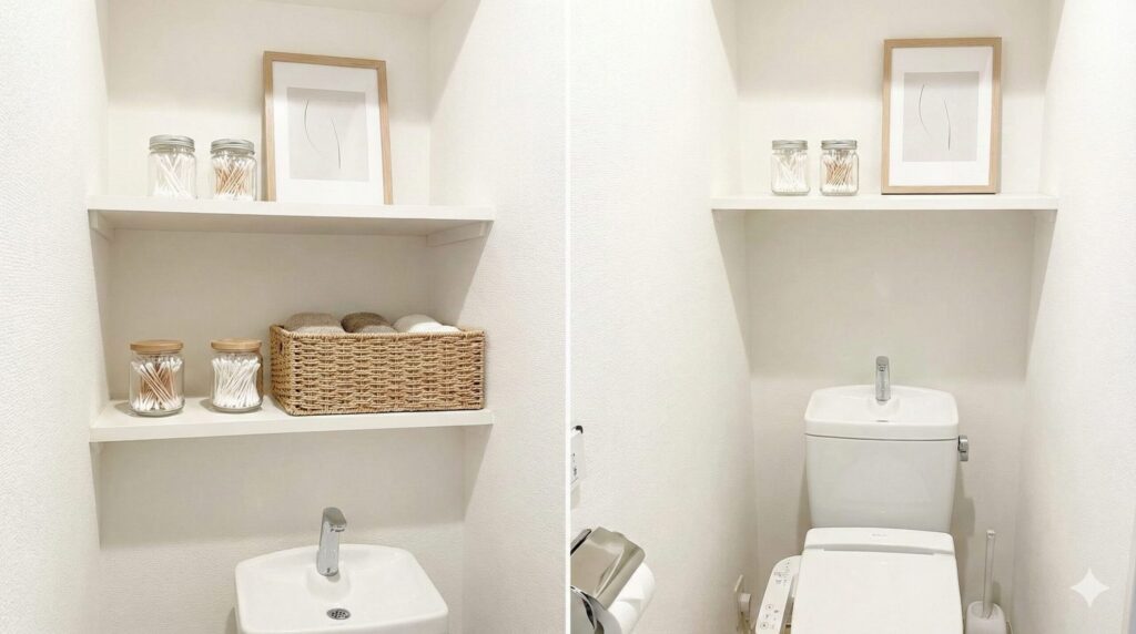 風水的に実はよくないトイレ（窓なし）のNG例