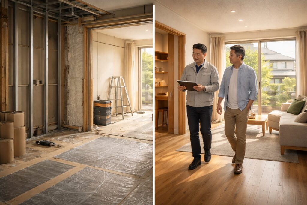 積水ハウスの軽量鉄骨のリフォーム費用と進め方