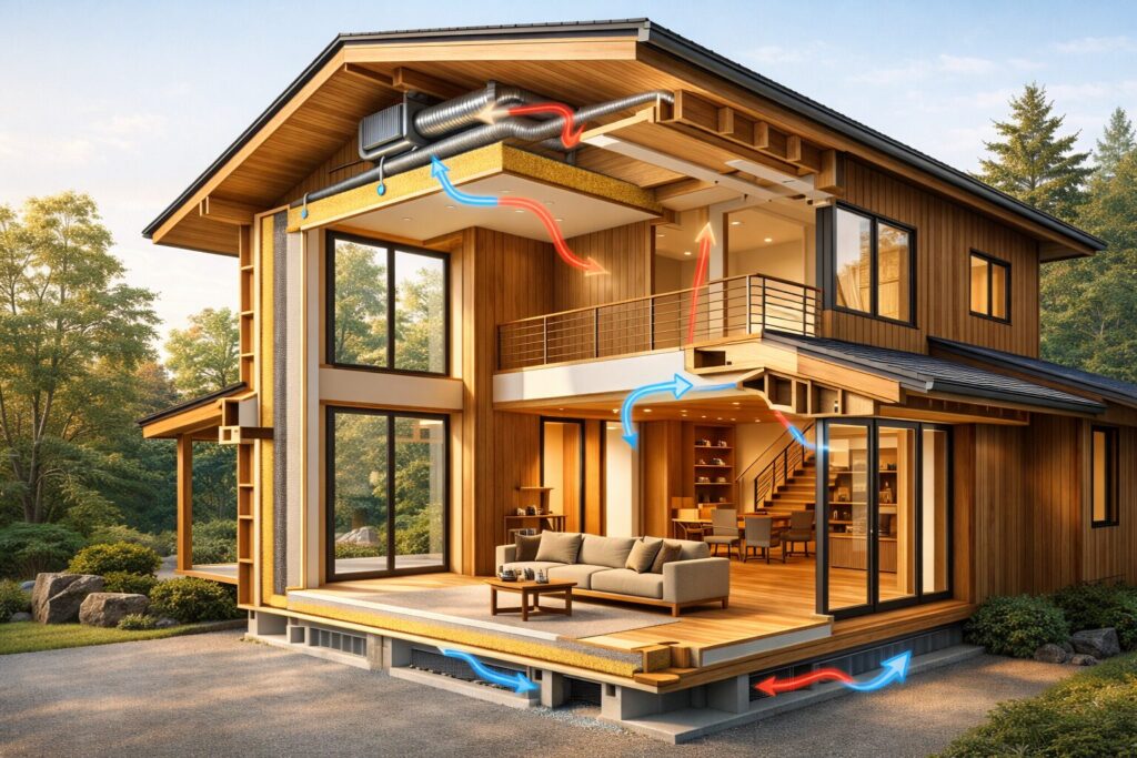 住友林業の気密性の確認法