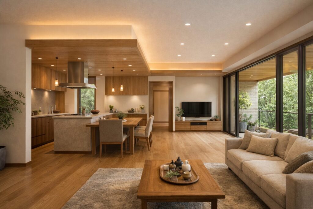 住友林業の折り下げ天井の基本