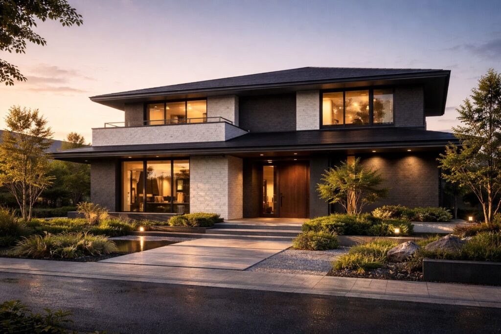 かっこいい積水ハウスの外観の基本