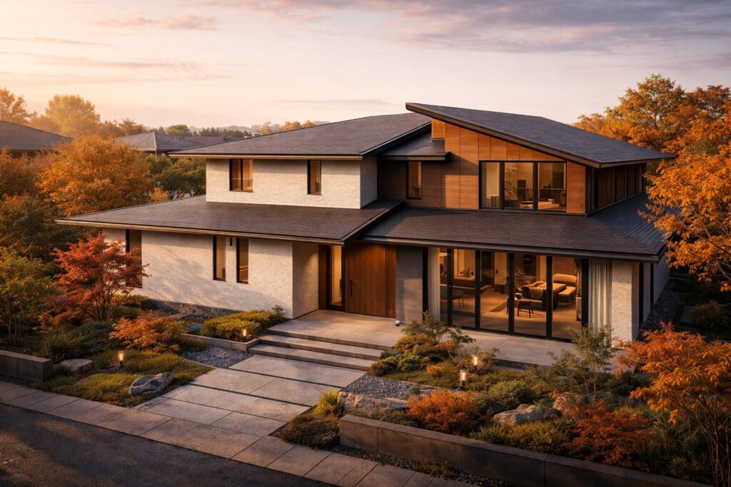 かっこいい積水ハウスの外観の作り方