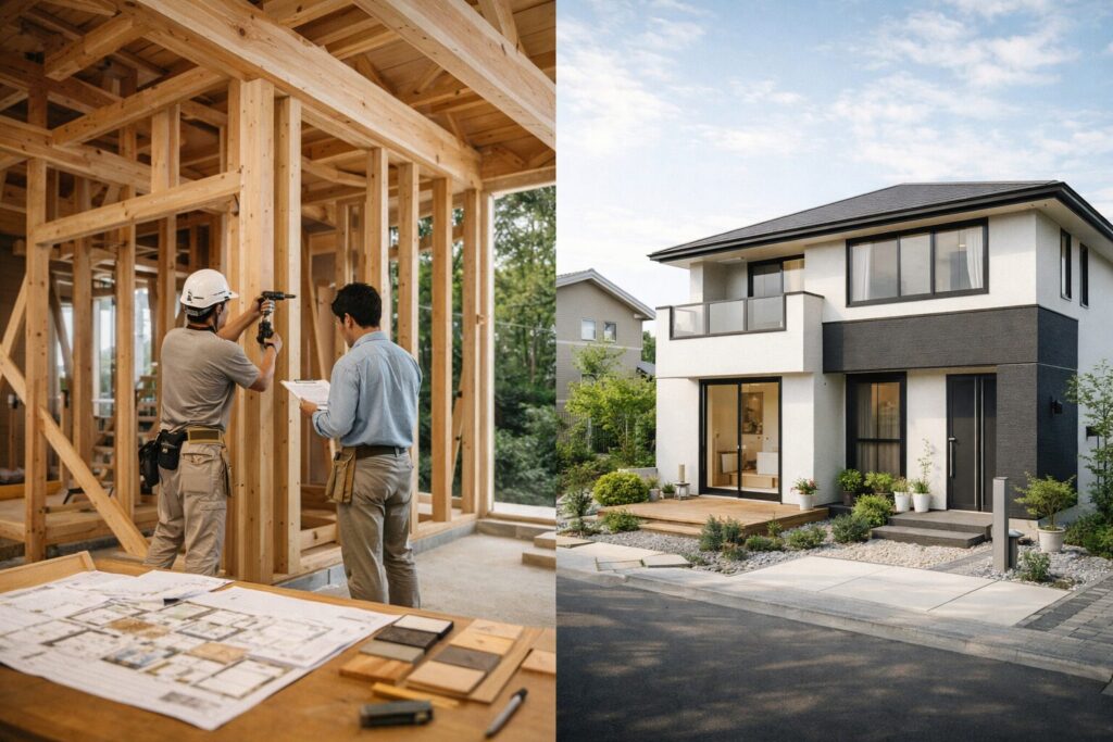 工務店とハウスメーカーの違いは仕組み