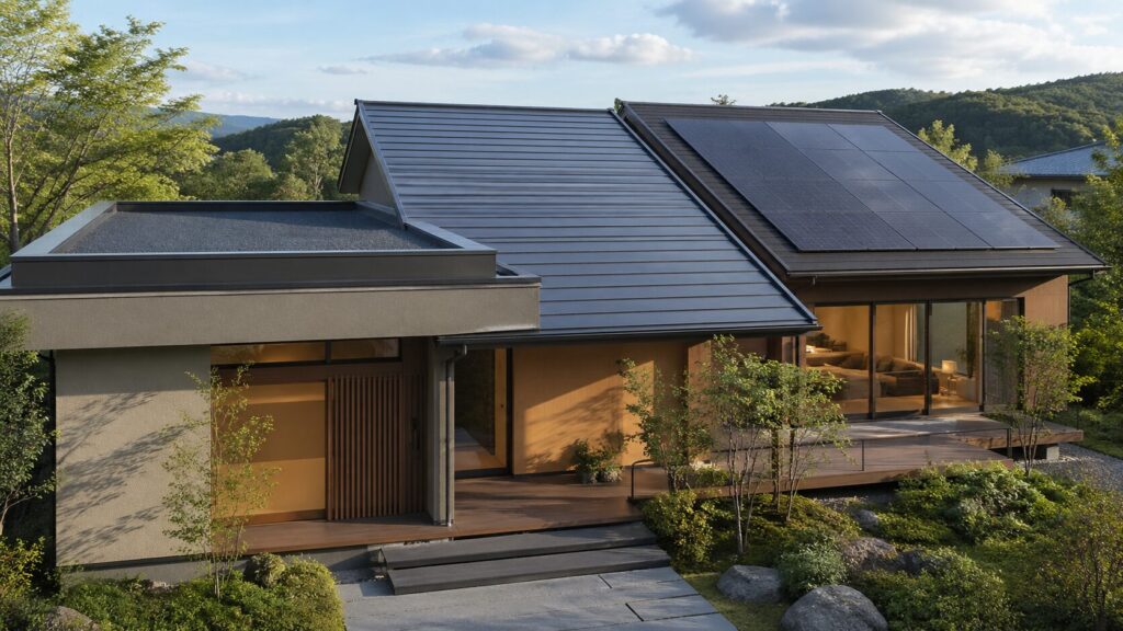 一条工務店の屋根材の比較軸