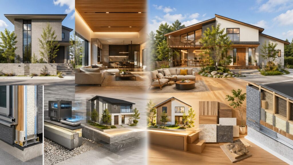 標準仕様・デザイン・保証で見るアイ工務店と一条工務店の違い