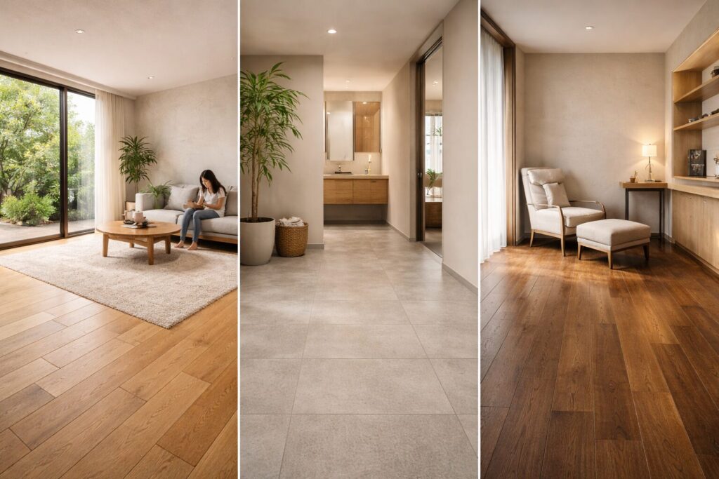 積水ハウスの床材の選び方