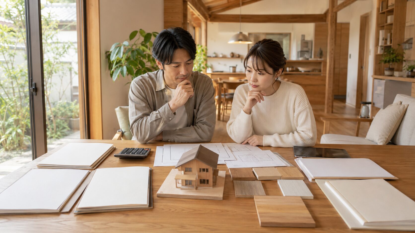 住友林業紹介制度の特典と見積もり総額を比較する日本人夫婦