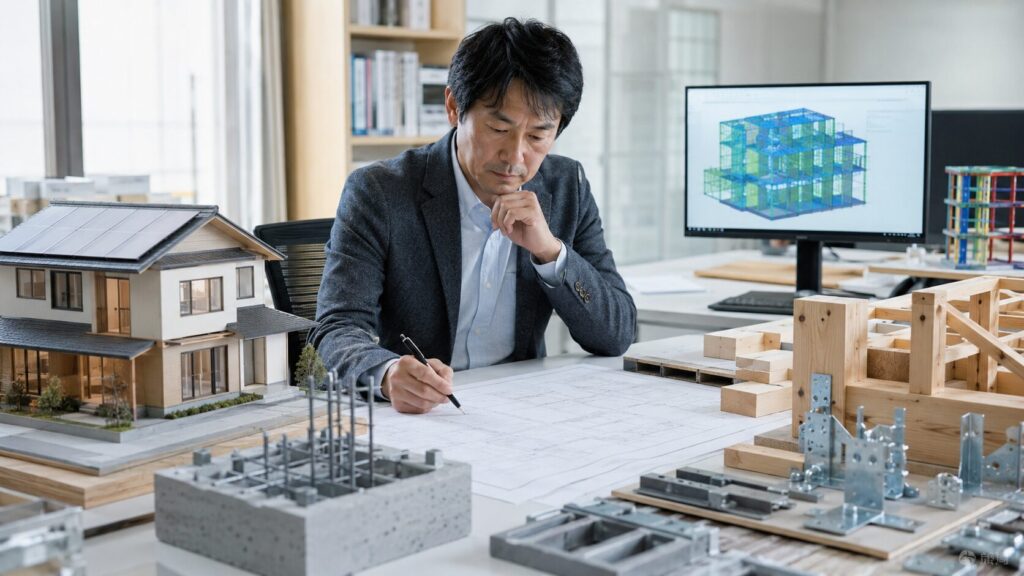 耐震等級3の許容応力度計算を確認する日本人構造設計士